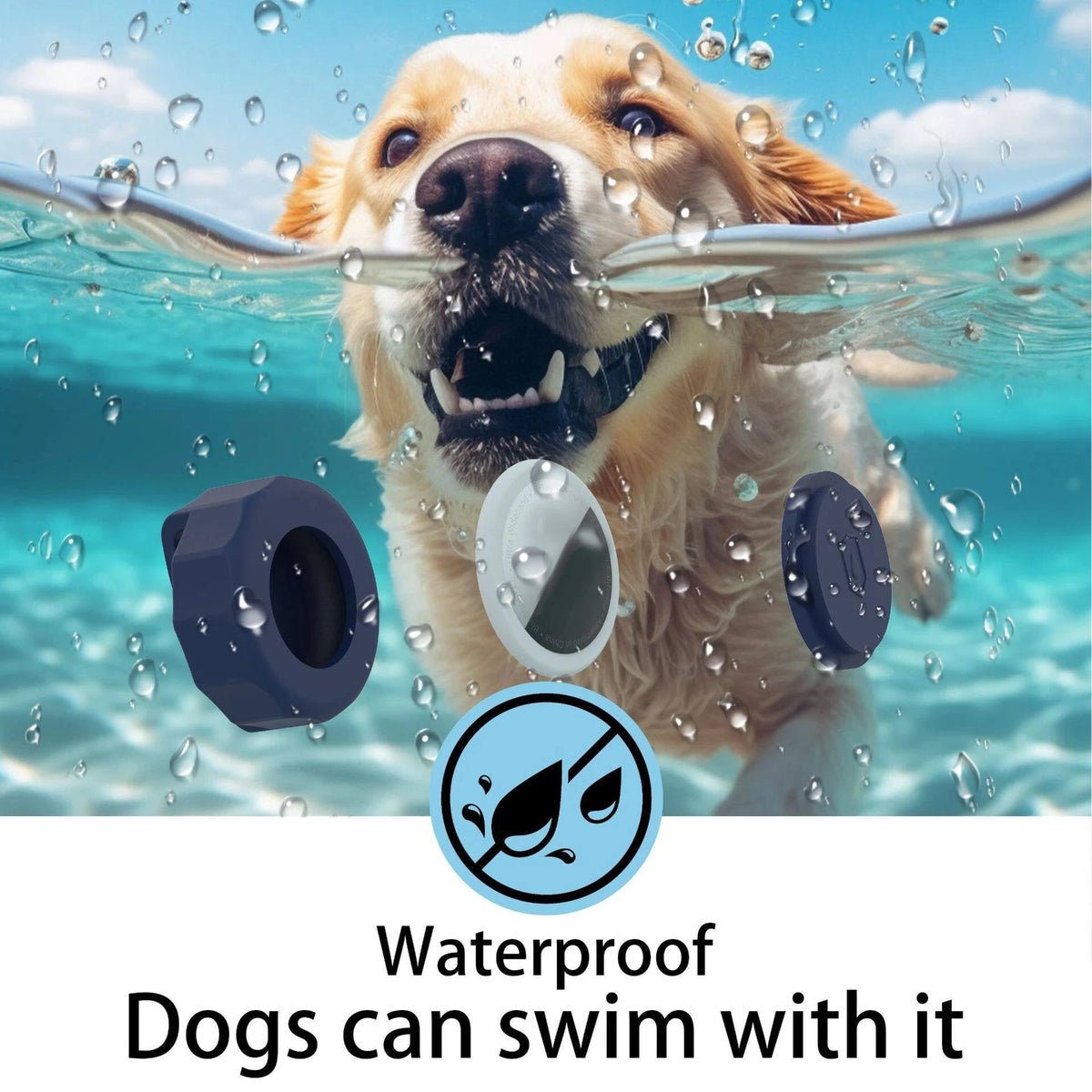 Tracker Detector Waterproof Protective Case for Apple AirTag deideas