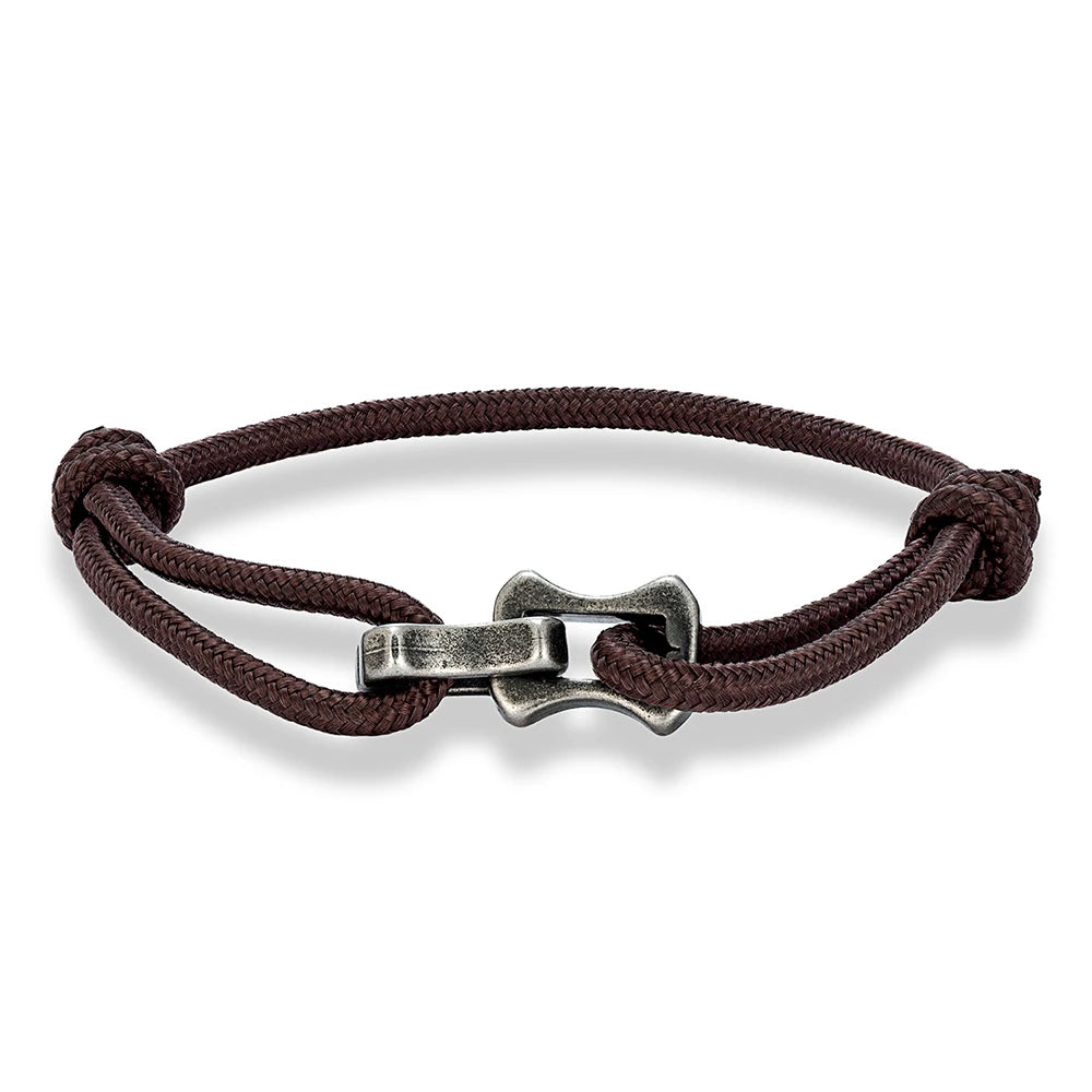 Chain Link Rope Bracelet – Adjustable, 10 Colors