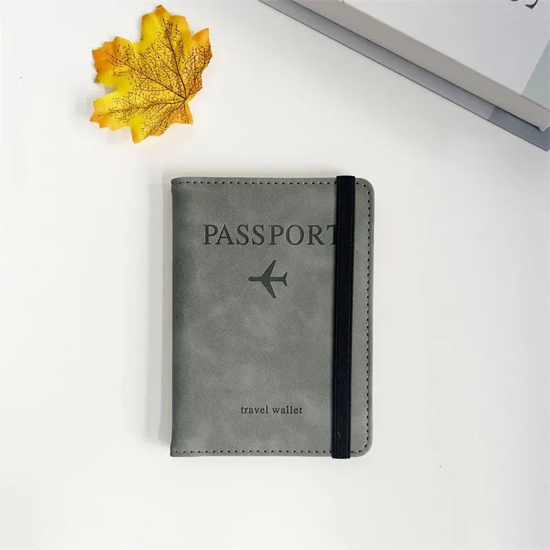 Passport Holder & Travel Wallet – PU Leather, 15 Options