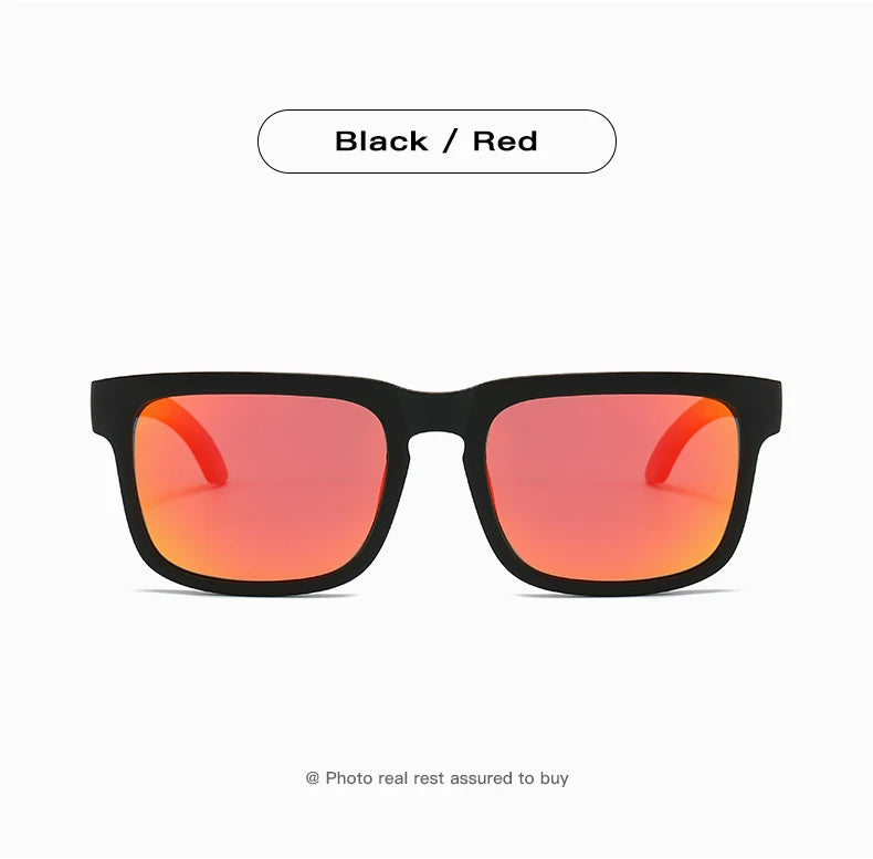 Rectangular Sunglasses – Solid & Patterned Frames, 6 Options