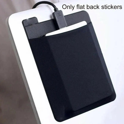 Adhesive Laptop Accessory Pouch  For Mouse, Drive, Pen & More deideas