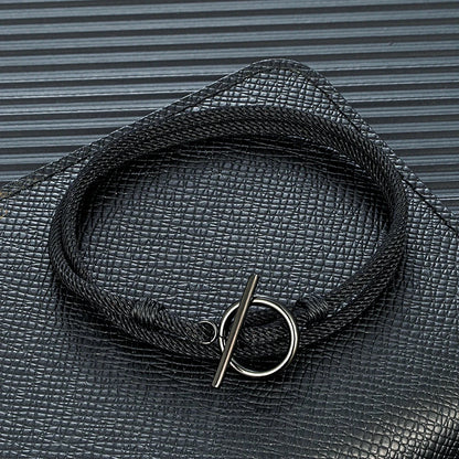 Stylish Rope Bracelet Nautical Design with Stainless Steel OT Buckle deideas
