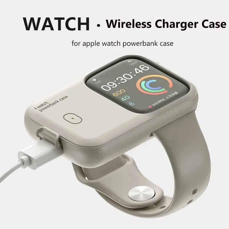 Charge — Chargeur sans fil portable + batterie externe pour Apple Watch
