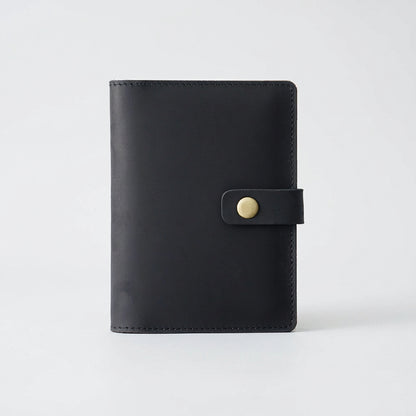 Passport Holder & Card Wallet – Snap Closure, 3 Colors