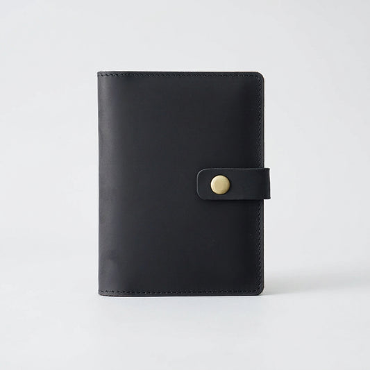 Passport Holder & Card Wallet – Snap Closure, 3 Colors