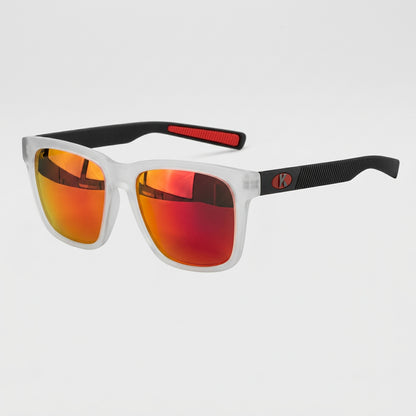 Rectangular Sunglasses – Textured Temples, 6 Combinations