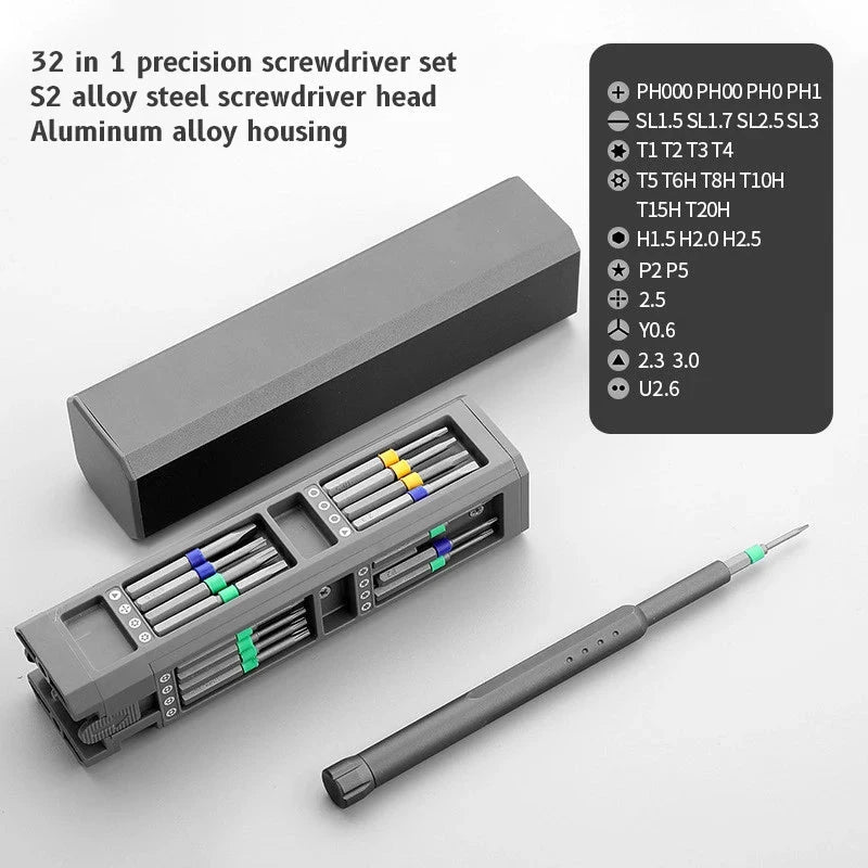 Torx Hex Phillips Precision Screwdriver Set Magnetic Screwdriver deideas