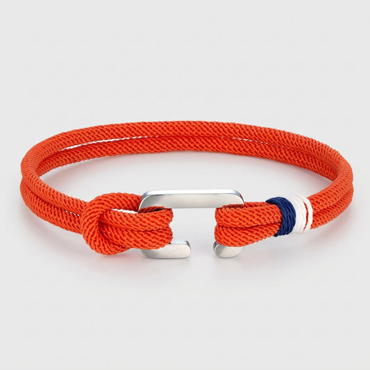 Boho Style Nylon Rope Bracelet Stainless Steel Mini Clasp deideas