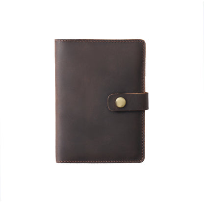 Passport Holder & Card Wallet – Snap Closure, 3 Colors