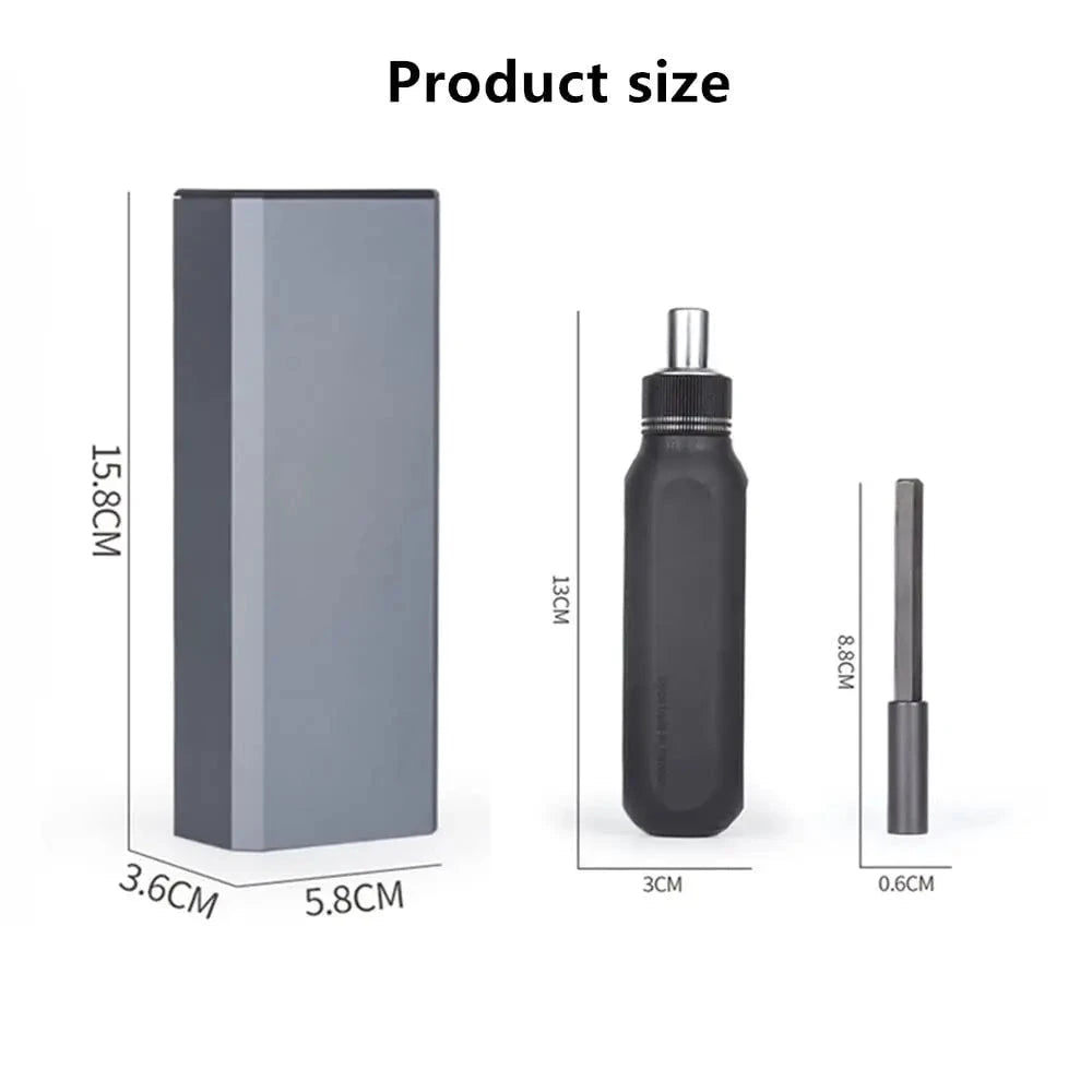 Ratchet precision screwdriver with Phillips Torx magnetic drill bit deideas