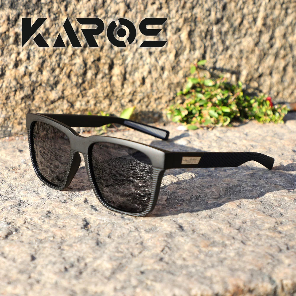 Rectangular Sunglasses – Textured Frame, 5 Combinations