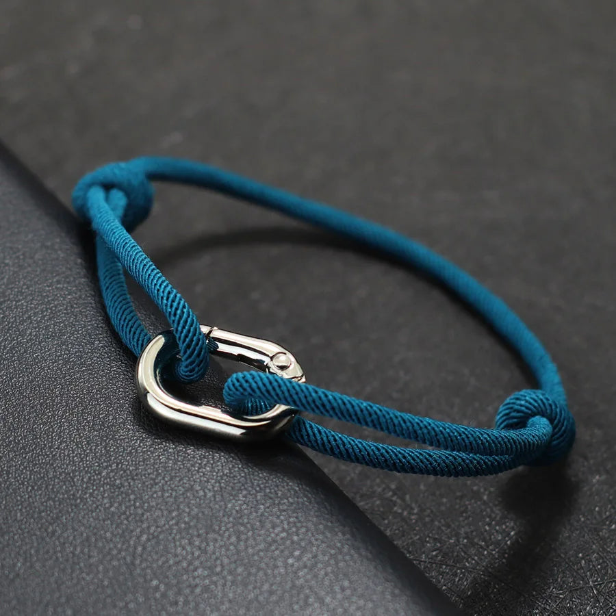 Minimalist Men Rope Bracelet Handmade Sliding Adjustable 3mm Thin String Braslet LGBT Braclet Leisure Accessories Camping Joias deideas