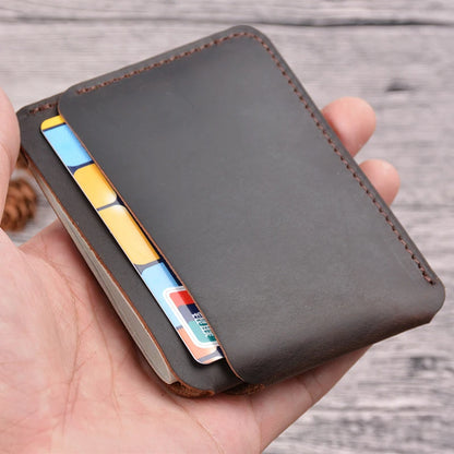 Slim Card Holder – Open Pockets, 5 Colors
