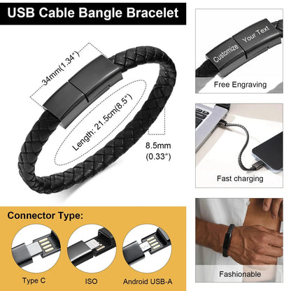 Urban Power Bracelet USB Class C Charging deideas