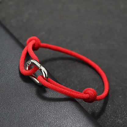 Minimalist Men Rope Bracelet Handmade Sliding Adjustable 3mm Thin String Braslet LGBT Braclet Leisure Accessories Camping Joias deideas