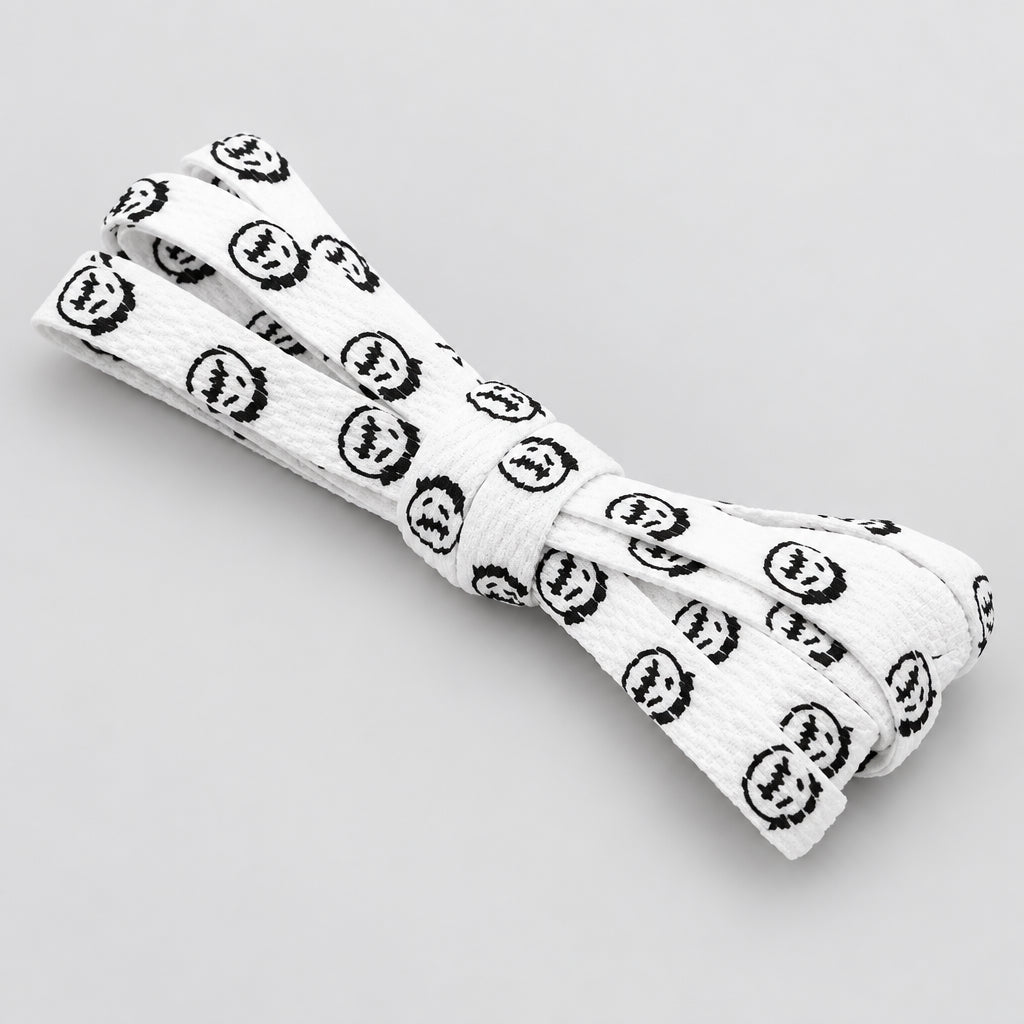 Bandana Graphic Flat Shoelaces – 8 mm, 70–200 cm