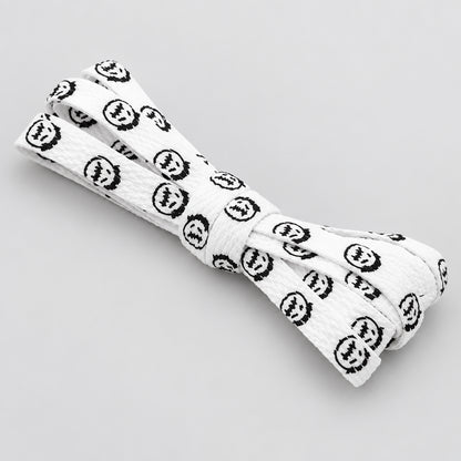 Bandana Graphic Flat Shoelaces – 8 mm, 70–200 cm