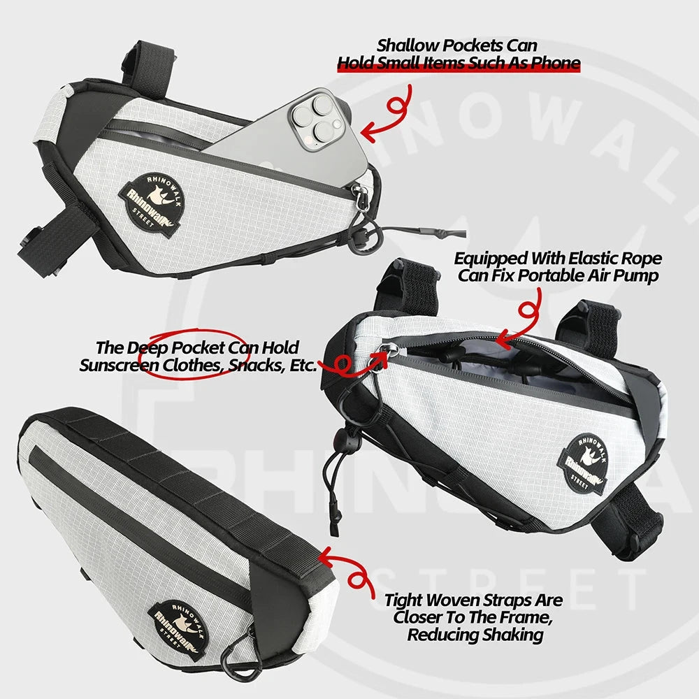 Water Resistant Bike Frame Bag deideas