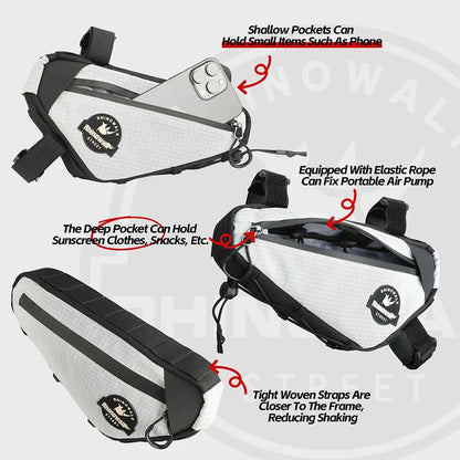 Water Resistant Bike Frame Bag deideas