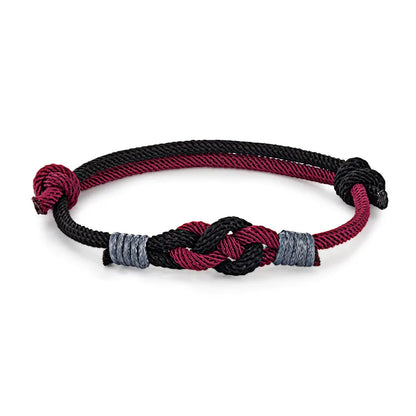 Knot Rope Bracelet – Adjustable, 13 Colors
