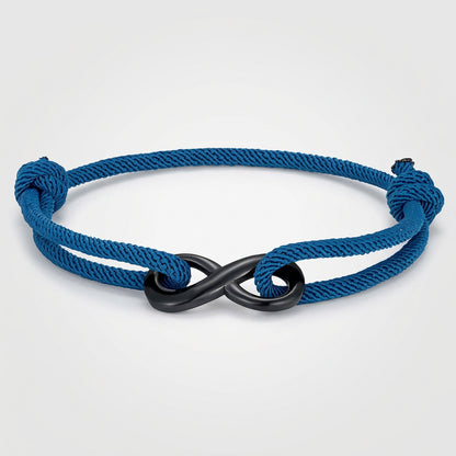 Infinity Rope Bracelet – Adjustable, 12 Color Options