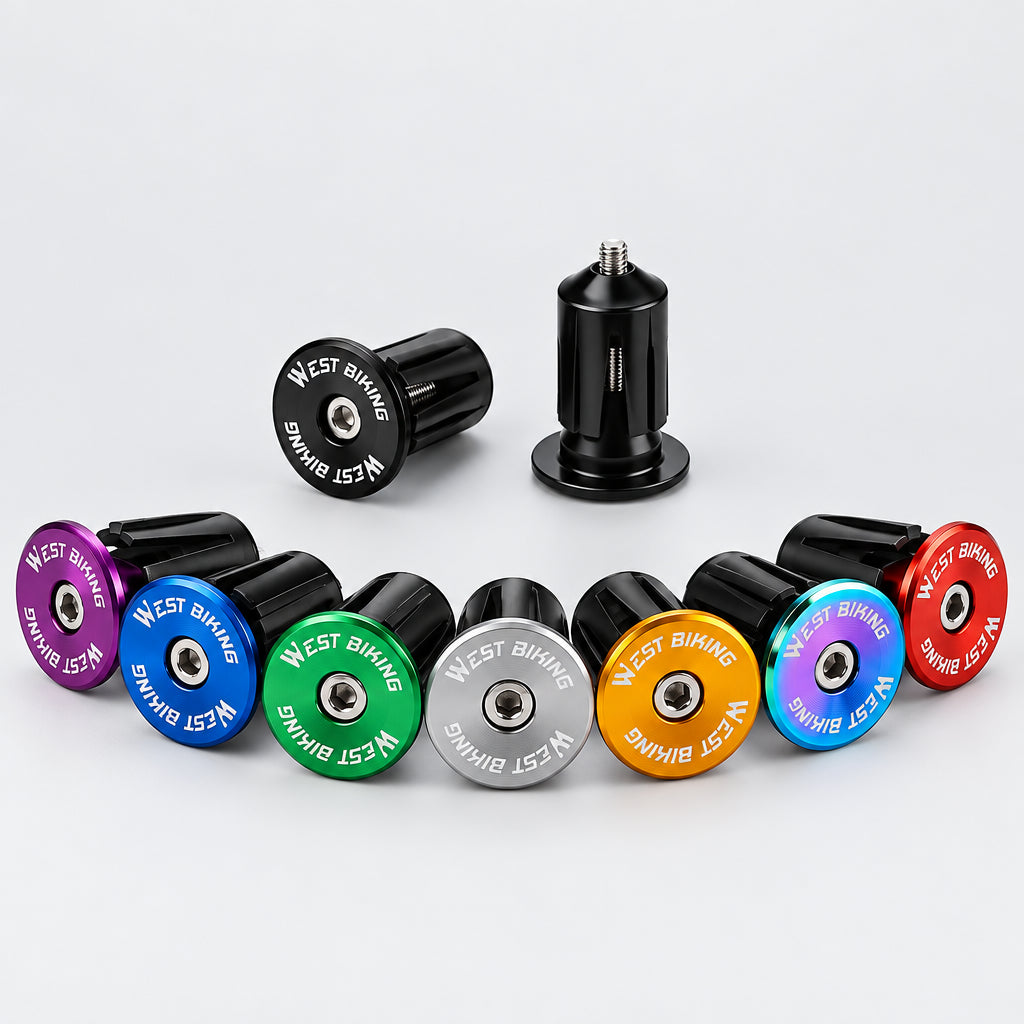 Aluminum Alloy Handlebar Bar End Plugs 6061, Mechanical Expansion