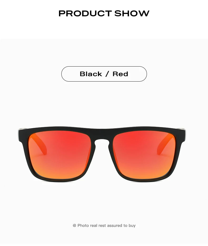 Rectangular Sunglasses – Printed Frames & Temples, 11 Options
