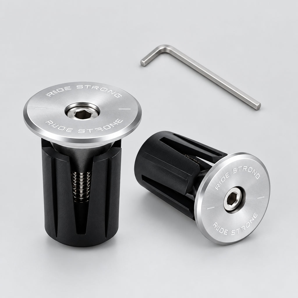 Aluminum Alloy Handlebar Bar End Plugs 6061, Mechanical Expansion
