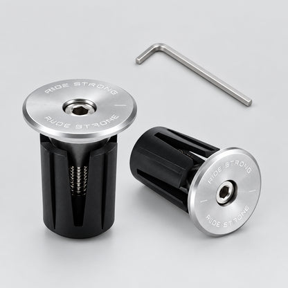 Aluminum Alloy Handlebar Bar End Plugs 6061, Mechanical Expansion