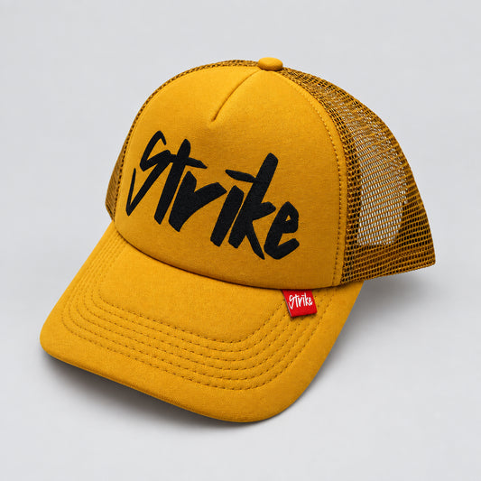 Printed Letter Trucker Cap – Adjustable Unisex Hat, 52–60 cm