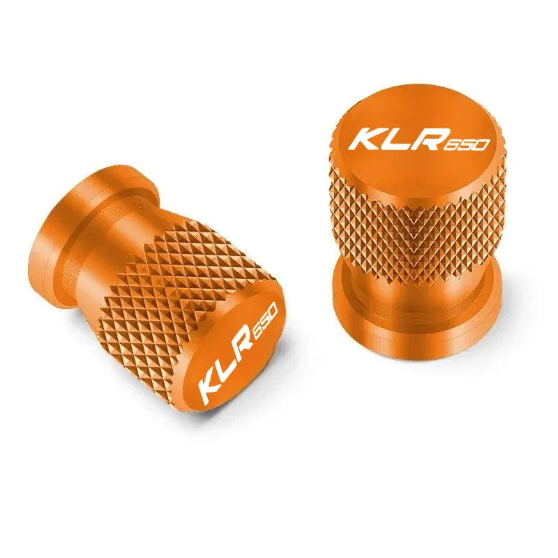 Aluminum Tire Valve Caps – Textured Finish, 2-Pack