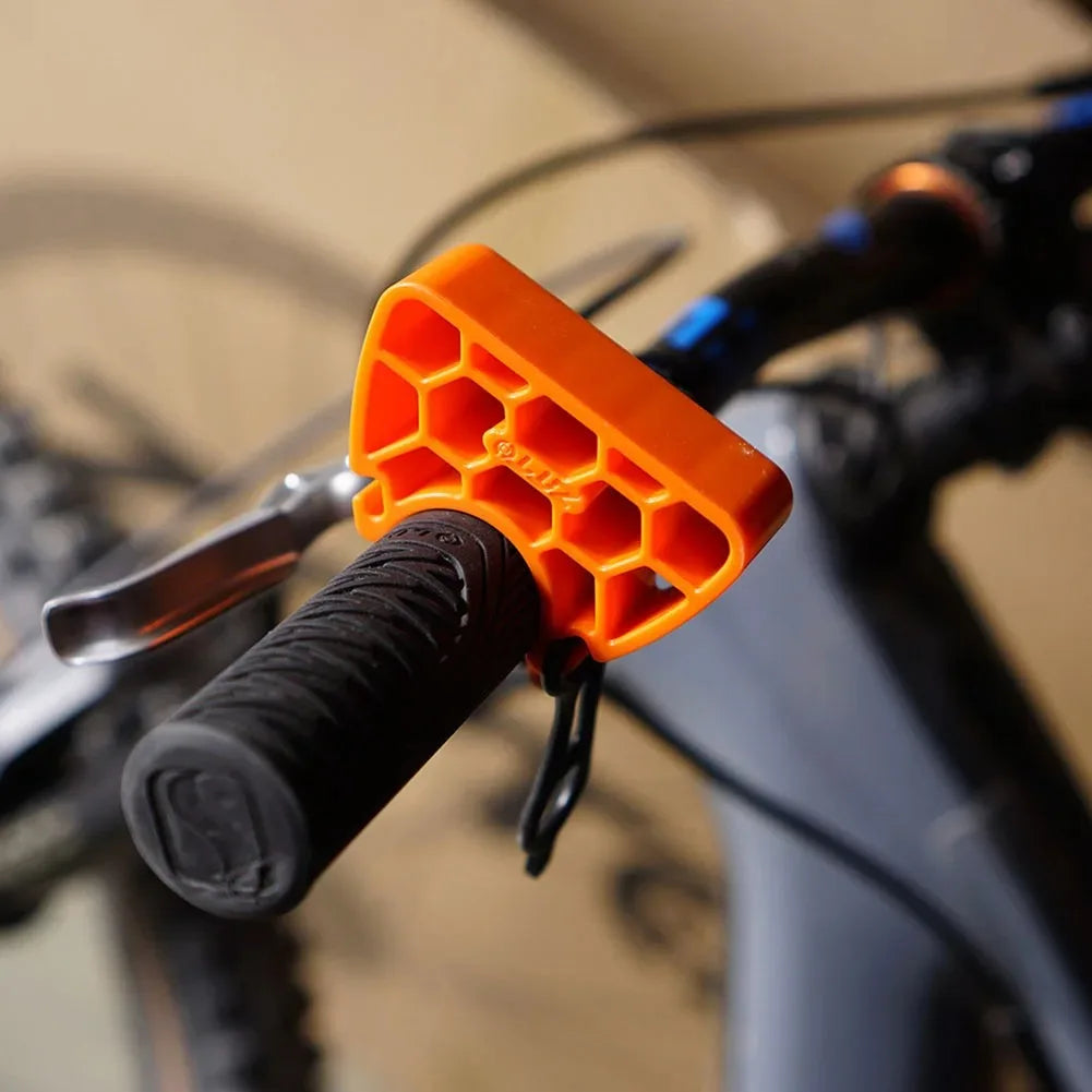 Bike Handlebar Support Blocks – Inverted Maintenance, Orange