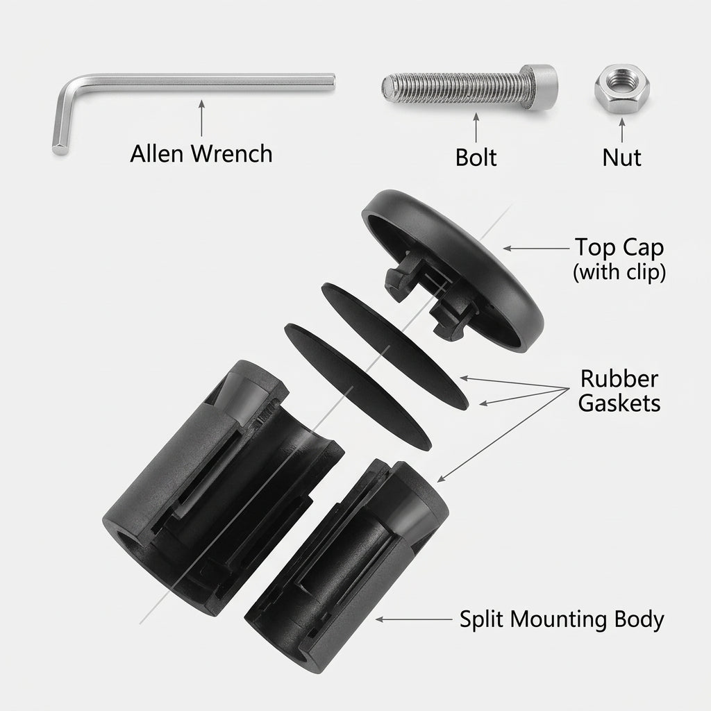 GPS Tracker Holder Bicycle Front Fork Down Tube Bracket Practical Bike Anti-lost Locator Case Bicycle Accessories for AirTag deideas