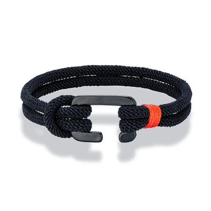 Modern Nautical Rope Bracelet  Minimalist Design with C Clasp deideas