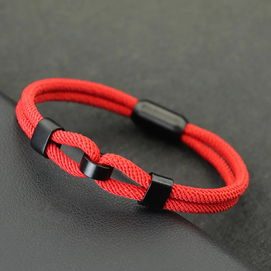 Adjustable Double-Cord Bracelet – Velocity, 6 Colors