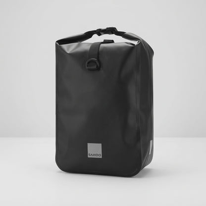 Waterproof Bike Rear Pannier Bag  10L Large Capacity with Reflective Strips deideas