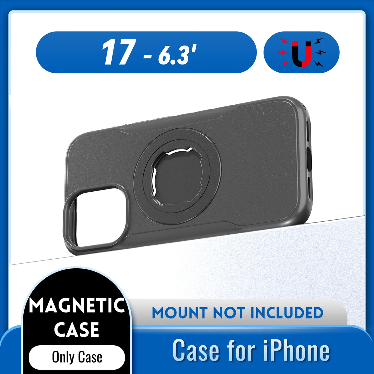 Quick-Mount Magnetic iPhone Case – Model-Specific Options