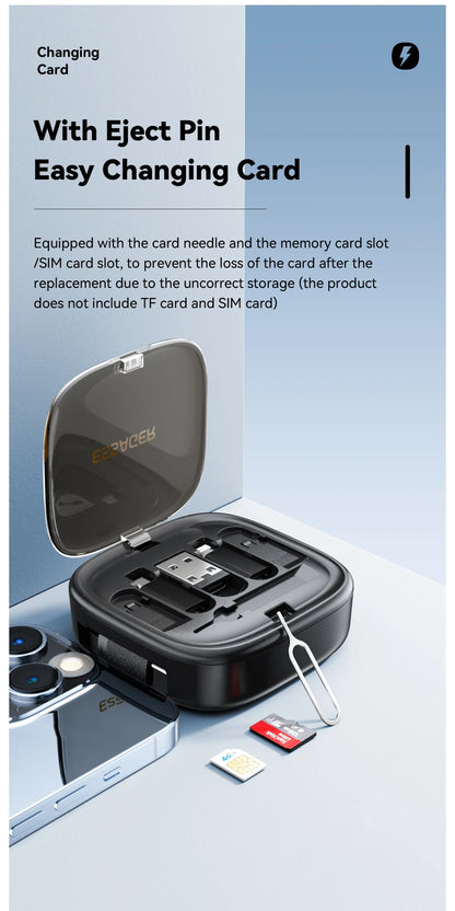USB-C Travel Charging Kit – 60W Listed Output, Cable & Stand