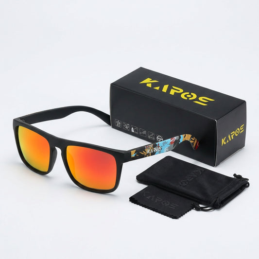 Rectangular Sunglasses – Mirrored Lenses, 10 Styles