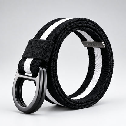 Canvas Belt – Adapt Double Buckle, Solid & Striped Styles