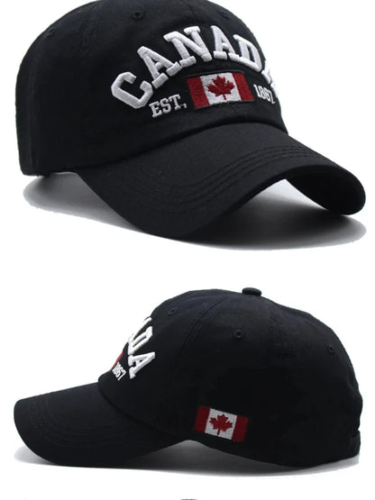 Canada 1867 Embroidered Baseball Cap – Adjustable