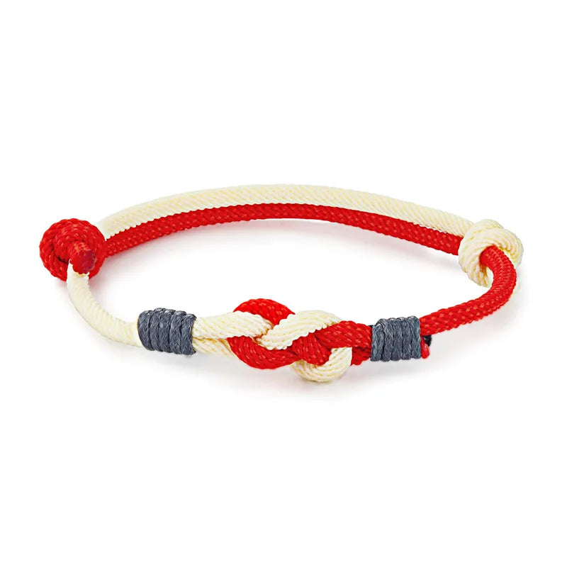 Knot Rope Bracelet – Adjustable, 13 Colors