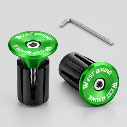 Aluminum Alloy Handlebar Bar End Plugs 6061, Mechanical Expansion