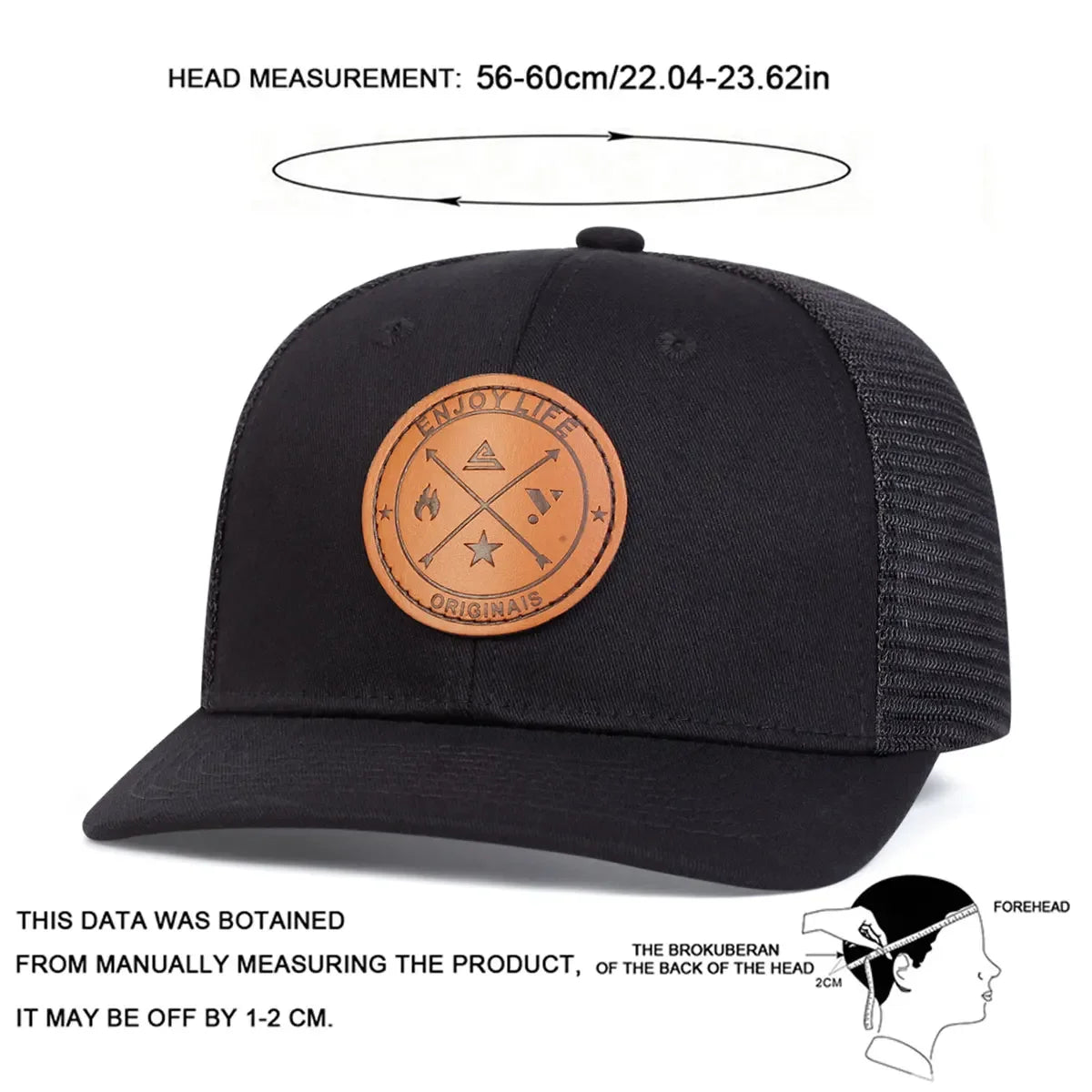 ENJOY LIFE Trucker Cap – Radiate, 5 Colors