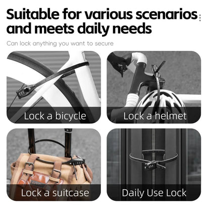 Zip-Tie Combination Lock – 3-Digit, 31 or 53 cm