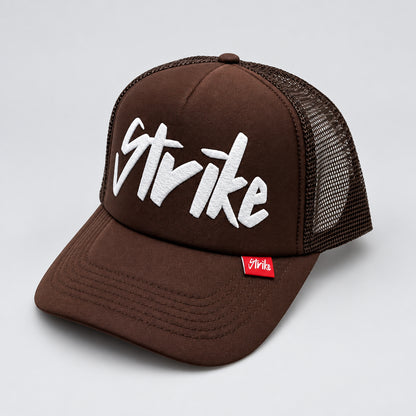 Printed Letter Trucker Cap – Adjustable Unisex Hat, 52–60 cm