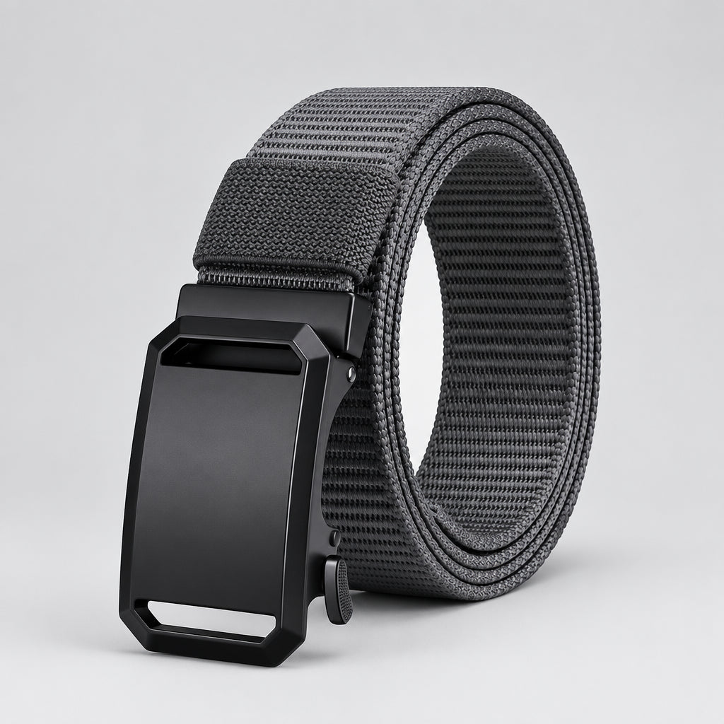 Canvas Tactical Belt Automatic Buckle