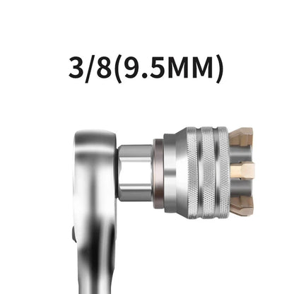 Drill Bit Adapter Adjustable 3/8-3/4 inches 10mm to 19mm Multifunctional Wrench Tool deideas