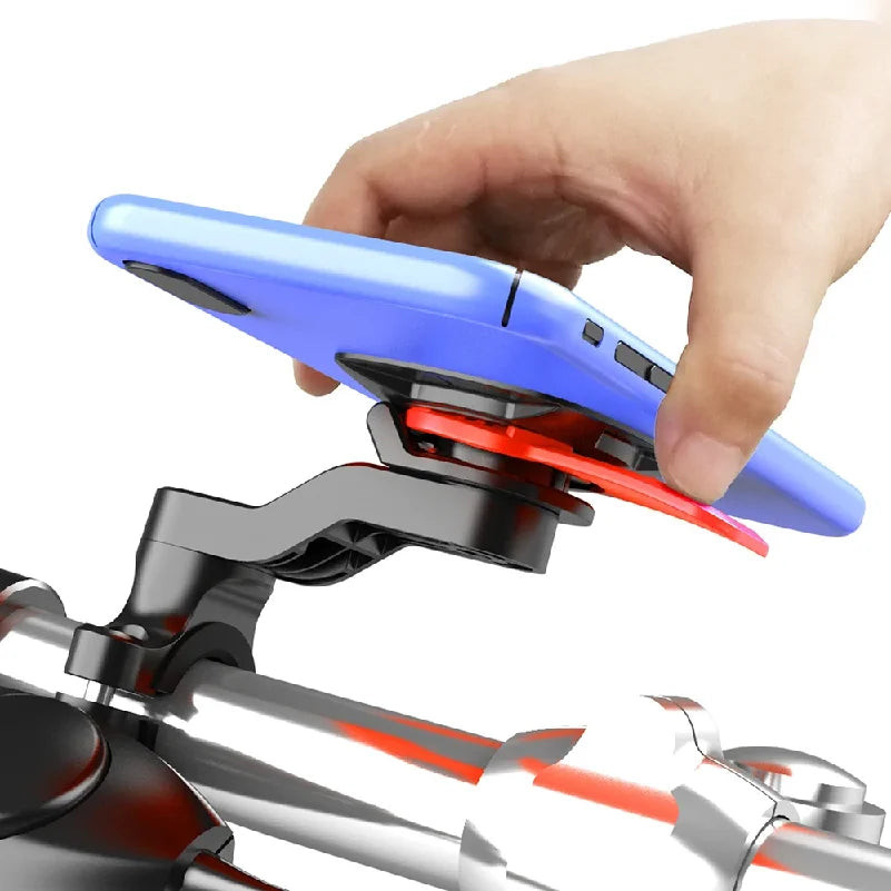 Bike & Motorcycle Phone Mount – Rotating Handlebar Holder