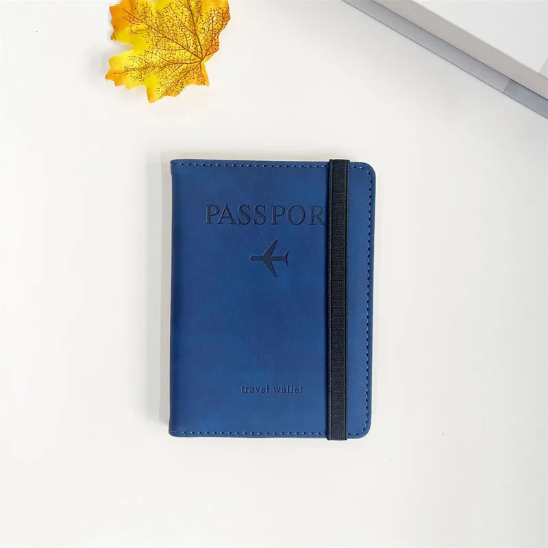 Passport Holder & Travel Wallet – PU Leather, 15 Options